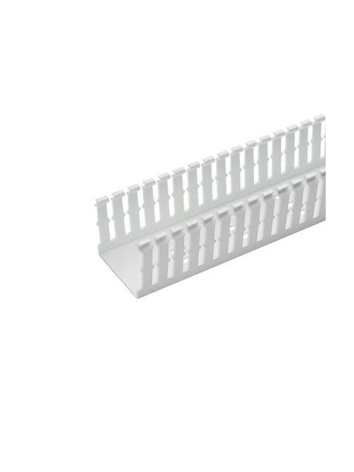 Panduit F1X1WH6 1 x 1 Inch x 6 Foot White PVC Slotted Duct Panduit F1X1WH6 1 x 1 Inch x 6 Foot White PVC Slotted Duct