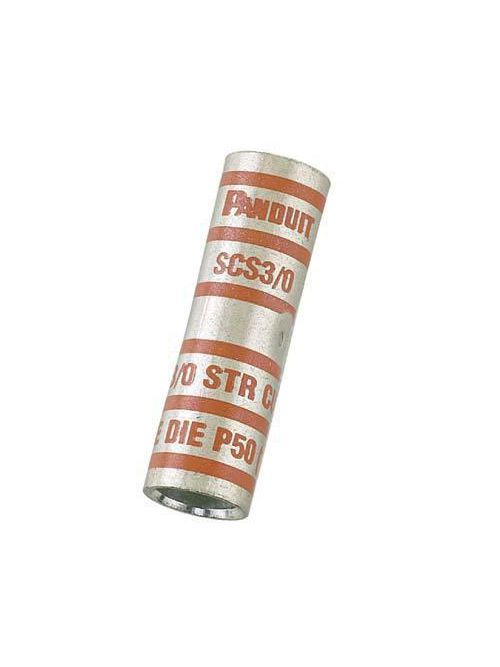 Panduit SCS300-X Standard Barrel Copper Compression Butt Splice Panduit SCS300-X Standard Barrel Copper Compression Butt Splice