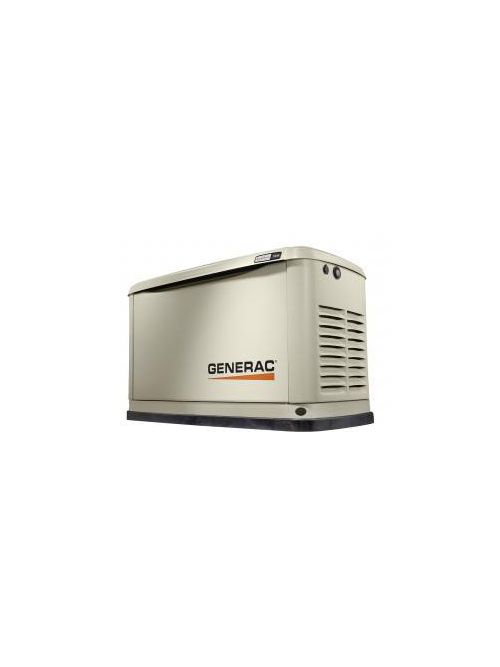 Product image for GENERAC 7029-1 (WIFI) 9/8 KW AIR-COOLED STANDBY GENERATOR WITH WIFI ALUM ENCLOSURE (UNIT ONLY)