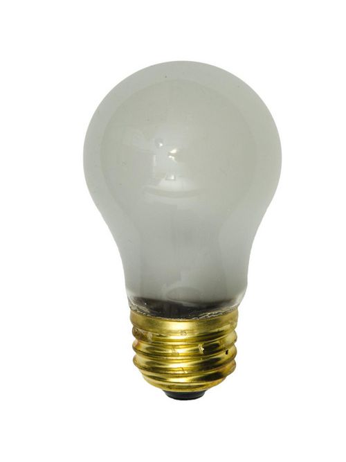 Shat-R-Shield 01116S 3.5 Inch 40 W 130 Volt 100 CRI 2850 K 405 Lumen Medium Base A15 PFA Coated Incandescent Lamp Shat-R-Shield 01116S 3.5 Inch 40 W 130 Volt 100 CRI 2850 K 405 Lumen Medium Base A15 PFA Coated Incandescent Lamp