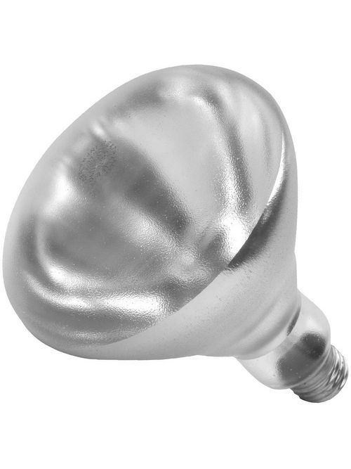Shat-R-Shield 01697W 6.5 Inch 250 W 120 Volt 100 CRI 2700 K 1200 Lumen Medium Base R40 PFA Coated Incandescent Lamp Shat-R-Shield 01697W 6.5 Inch 250 W 120 Volt 100 CRI 2700 K 1200 Lumen Medium Base R40 PFA Coated Incandescent Lamp