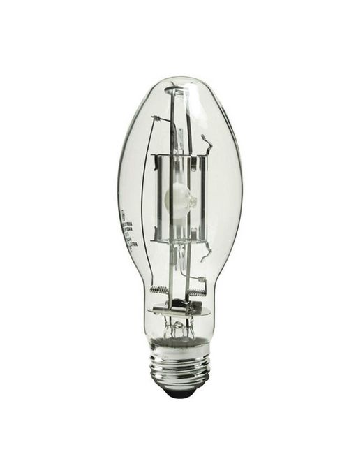 Shat-R-Shield 93310G 5.43 Inch 100 W 70 CRI 3200 K 9000 Lumen Medium Base ED17 PFA Coated Metal Halide Lamp Shat-R-Shield 93310G 5.43 Inch 100 W 70 CRI 3200 K 9000 Lumen Medium Base ED17 PFA Coated Metal Halide Lamp