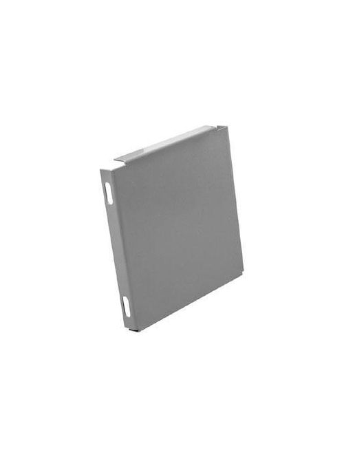 Product image for Unity Manufacturing 88E 8 x 8 Inch NEMA 1 Powder Coated Carbon Steel Lay-In Wireway End Cap