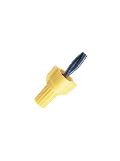 Ideal WT51-B 500/Bag Wingtwist Yellow Wire Connector Ideal WT51-B 500/Bag Wingtwist Yellow Wire Connector