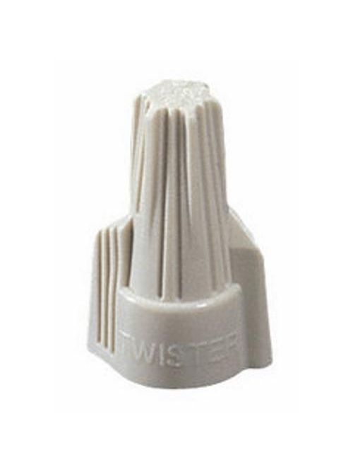 Product image for Ideal 30-441J 3#22 to 3#10 Gray Twister® Wire Connector (Jar of 400)