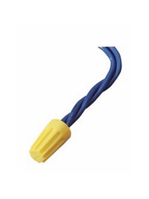 Ideal Industries 30-074 100/Box Wirenut Yellow Wire Connector Ideal Industries 30-074 100/Box Wirenut Yellow Wire Connector