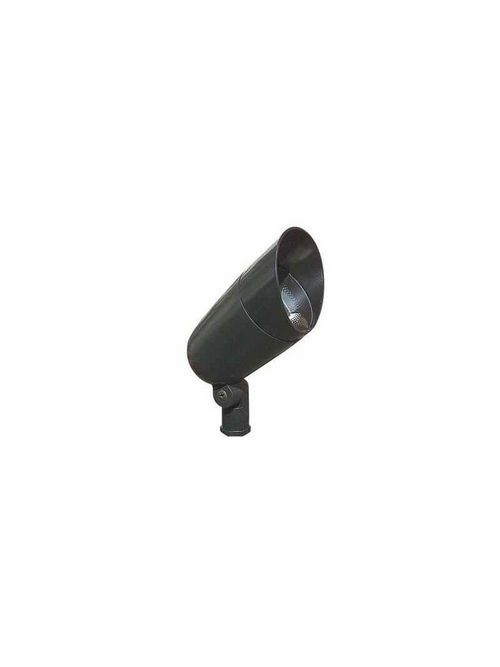 Product image for Hadco B1-A 3-7/8 x 8-1/2 Inch 100 W 120 Volt PAR20 Small Black Die-Cast Aluminum Knuckle Mount Landscape Floodlight