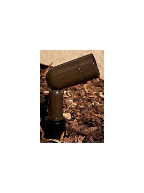 Product image for Hadco BL711-H 2 x 4-3/8 Inch 35 W 12 Volt T3 Micro Bronze Die-Cast Aluminum Landscape Floodlight