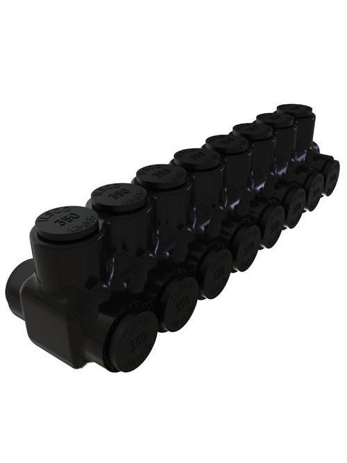 ILSCO PBTD-8-350 UL/CSA Listed 350 MCM 6 AWG 8-Port Dual Rated Aluminum Insulated Mechanical Connector ILSCO PBTD-8-350 UL/CSA Listed 350 MCM 6 AWG 8-Port Dual Rated Aluminum Insulated Mechanical Connector
