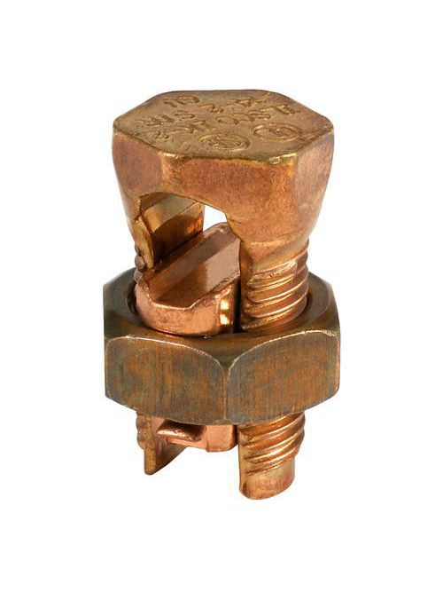 ILSCO IK-2/0 UL/CSA Listed 2 SOL - 2/0 AWG Equal Run and Tap Range 14 AWG Minimum Tap Range Copper Split Bolt ILSCO IK-2/0 UL/CSA Listed 2 SOL - 2/0 AWG Equal Run and Tap Range 14 AWG Minimum Tap Range Copper Split Bolt