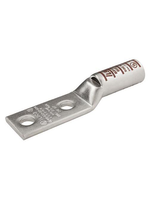 ILSCO CLWD-4/0-12-134 UL CSA Listed 4/0 AWG 9/16 Inch Mounting Hole 1-3/4 Inch Spacing Copper Compression Lug ILSCO CLWD-4/0-12-134 UL CSA Listed 4/0 AWG 9/16 Inch Mounting Hole 1-3/4 Inch Spacing Copper Compression Lug