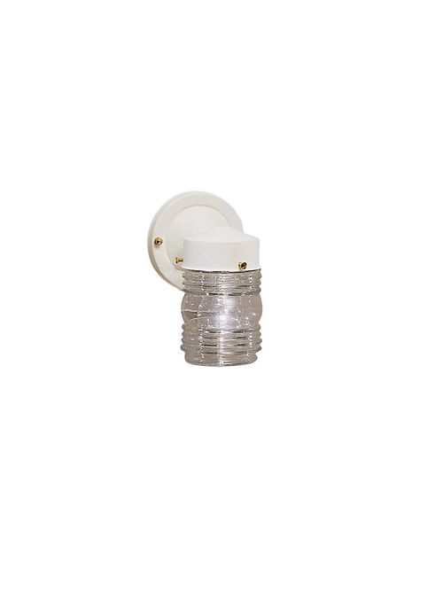 Product image for Kichler 1148WH 7.75" 1 Light Wall Light White