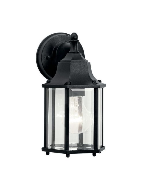 Kichler 9774BK 1-Light Outdoor Wall Fixture Kichler 9774BK 1-Light Outdoor Wall Fixture