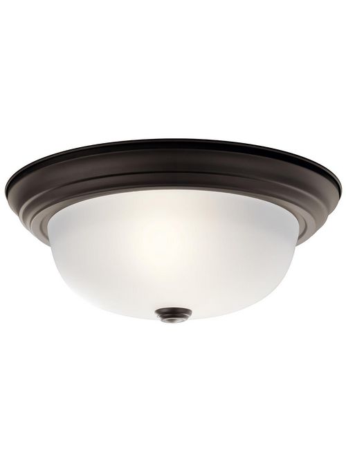 Kichler 8112OZ 2-Light Flush Mount Lighting Fixture Kichler 8112OZ 2-Light Flush Mount Lighting Fixture