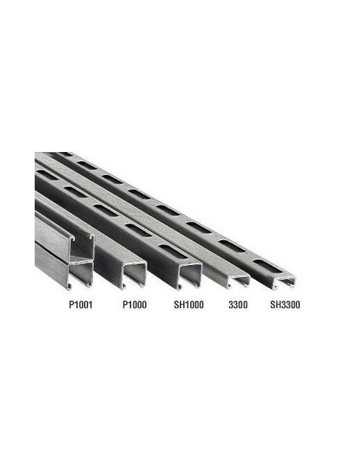 Plasi-Bond PBP1000-10 1-Channel Ferrous Metal Single Combination Conduit Strut Plasi-Bond PBP1000-10 1-Channel Ferrous Metal Single Combination Conduit Strut