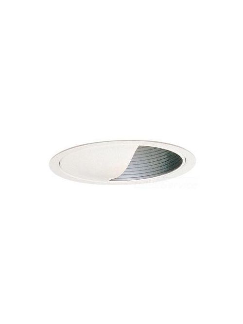 Product image for Philips Lighting 1185 6.75 Inch White Round Basic Wall Wash Reflector Downlight Trim