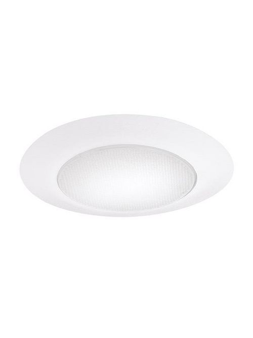 Product image for Recessed Trims 6" Flat Glass Shower Trim - White