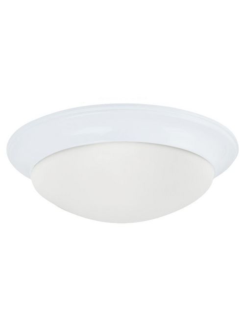 Product image for Nash 3 Light Large Flush Mount - White