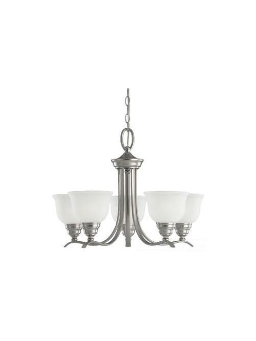 Product image for Wheaton 5 Light Chandelier - Brushed Nickel