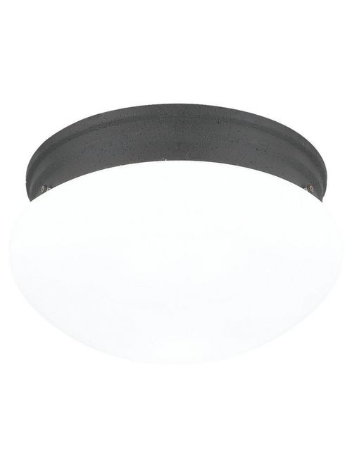 Product image for Sea Gull Lighting 5328-799 2-Lamp 8/13.5/60 W 120 Volt Peppercorn Medium A19 Ceiling Flush Mount Light Fixture