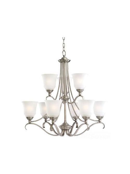 Product image for Sea Gull Lighting 39381BLE-965 9-Light Fluorescent Chandelier
