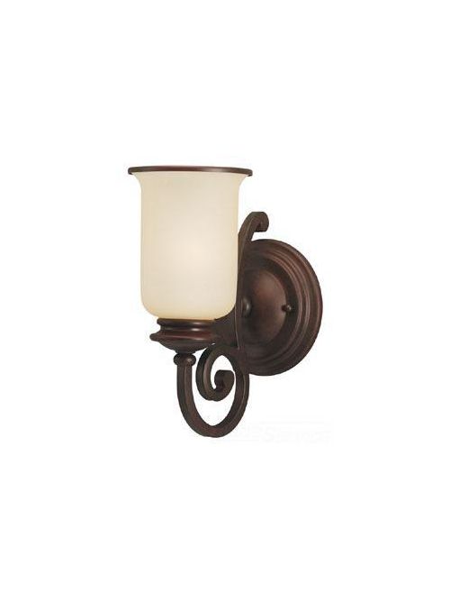 Product image for Sea Gull Lighting 41145-814 1-Light Misted Bronze Wall Sconce