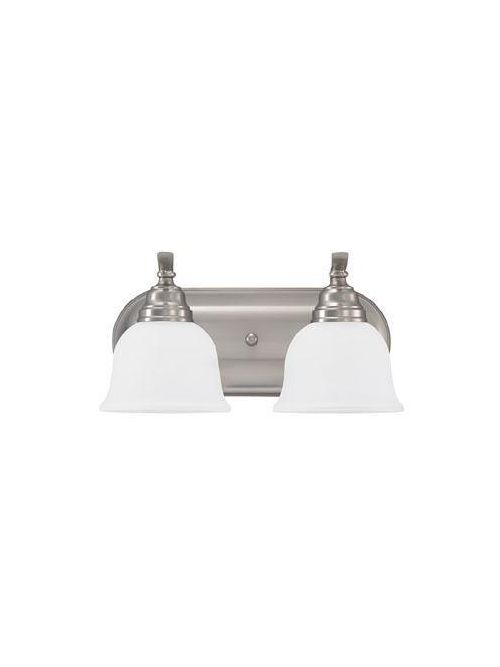 Product image for Sea Gull Lighting 44626-962 2-Light Brushed Nickel Bath Bar Lighting Fixture