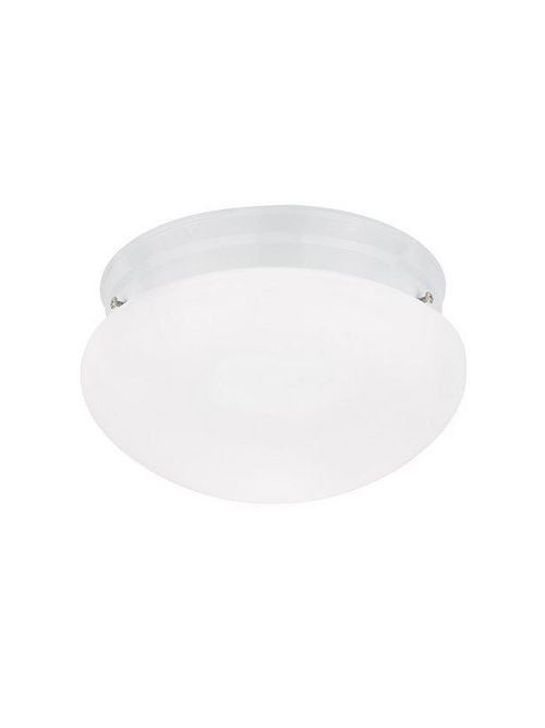 Product image for Webster 1 Light Flush Mount - White