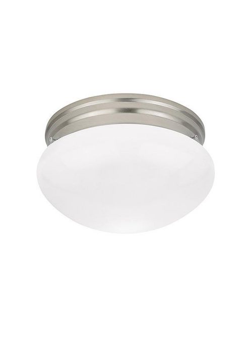 Product image for Webster 1 Light Flush Mount - Brushed Nickel