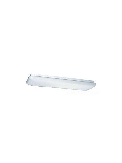 Product image for 2 Light Fluorescent Flush Mount - White