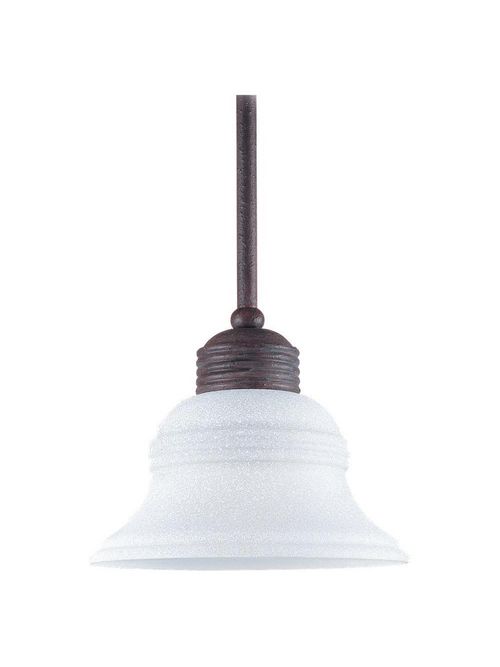 Sea Gull Lighting 6100-08 1-Lamp 100 W 120 Volt Textured Rust Patina Medium A19 Pendant Light Fixture Sea Gull Lighting 6100-08 1-Lamp 100 W 120 Volt Textured Rust Patina Medium A19 Pendant Light Fixture