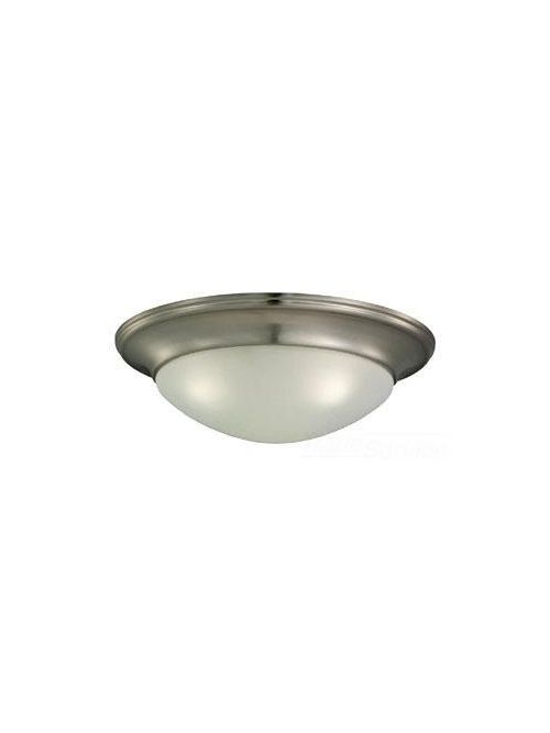 Product image for Nash 3 Light Large Flush Mount - Brushed Nickel