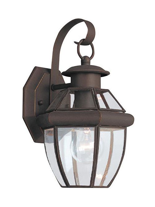 Product image for Lancaster 1 Light Wall Lantern - Antique Bronze