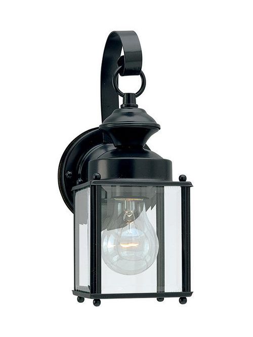 Product image for Jamestowne 1 Light Wall Lantern - Black