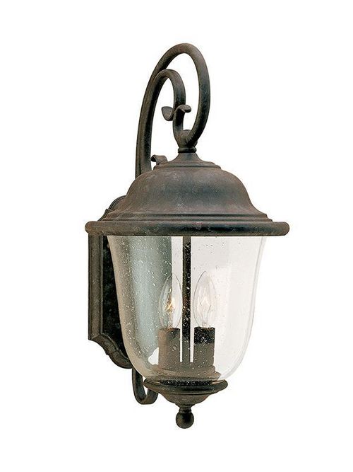 Product image for Trafalgar 2 Light Wall Lantern - Oxidized Bronze