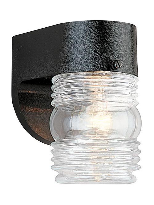 Product image for 1 Light Wall Lantern - Black