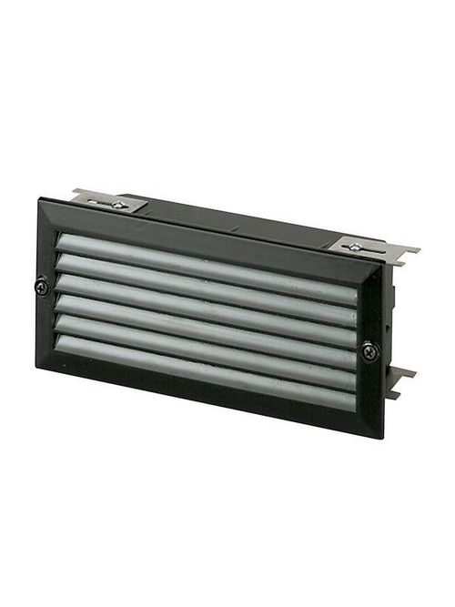 Product image for Sea Gull Lighting 9241-12 2-Lamp 8/12/18 W 12 Volt Black T5 Xenon Recessed Brick Light