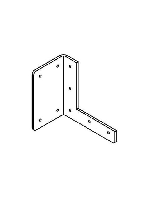 Product image for Square D LJB4BH 4 x 4 Inch NEMA 12 Wireway Bracker Hanger