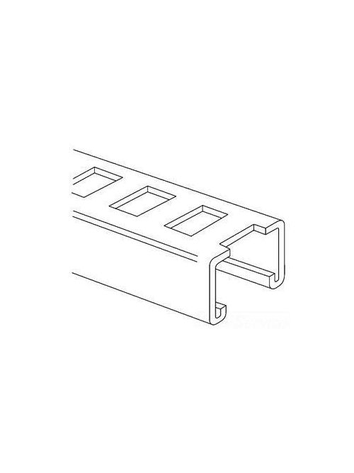 Product image for Kindorf J-864 10 Foot Slotted Channel Mount