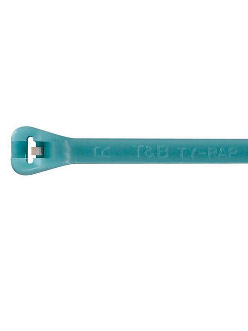 Ty-Rap TYZ525M 2-Piece 7 Inch 50 lb Aqua Tefzel Cable Tie Ty-Rap TYZ525M 2-Piece 7 Inch 50 lb Aqua Tefzel Cable Tie