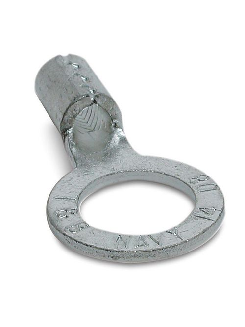 Thomas & Betts D8-14-SK Non-Insulated Large Ring Terminal - #8, 1/4"bolt Thomas & Betts D8-14-SK Non-Insulated Large Ring Terminal - #8, 1/4"bolt