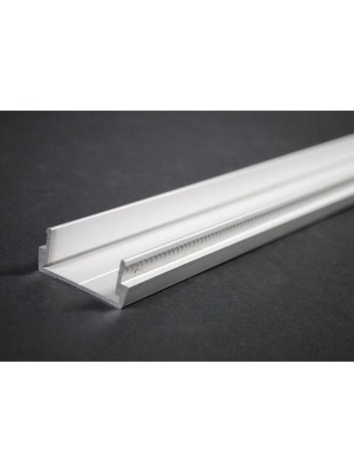 Wiremold AL2000B-5 1-7/16 Inch Satin Anodized Aluminum 1-Channel Raceway Base Wiremold AL2000B-5 1-7/16 Inch Satin Anodized Aluminum 1-Channel Raceway Base