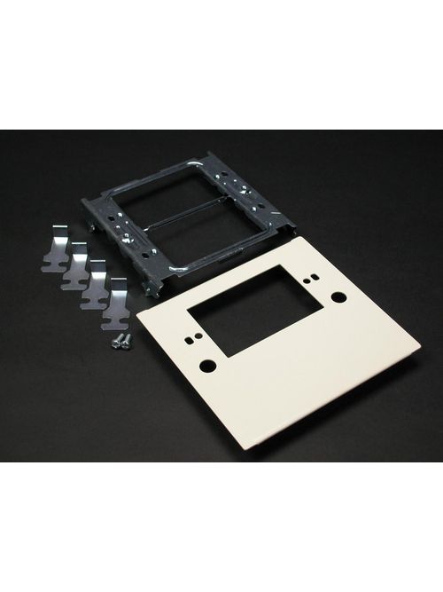 Wiremold V4047C-1 4-3/4 x 5-1/8 Inch Ivory Steel Multiple Channel Raceway 1-Gang Device Plate Wiremold V4047C-1 4-3/4 x 5-1/8 Inch Ivory Steel Multiple Channel Raceway 1-Gang Device Plate
