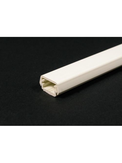 Wiremold 400BAC 7/8 x 7/16" Ivory Non-Metallic 1-Channel 2-Piece Raceway Base and Cover Wiremold 400BAC 7/8 x 7/16" Ivory Non-Metallic 1-Channel 2-Piece Raceway Base and Cover