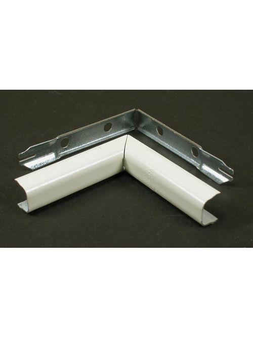 Wiremold V517 2-3/4" Ivory Steel 1-Channel Raceway Internal Elbow Wiremold V517 2-3/4" Ivory Steel 1-Channel Raceway Internal Elbow