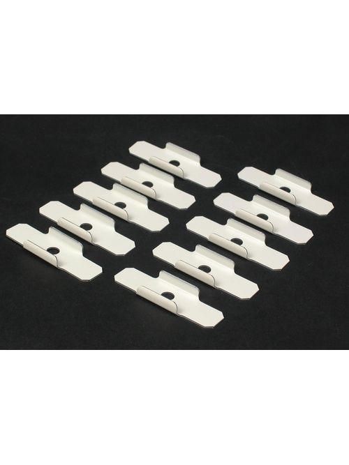 Wiremold V5703 2-1/2" Ivory Steel 1-Channel Raceway Supporting Clip Wiremold V5703 2-1/2" Ivory Steel 1-Channel Raceway Supporting Clip