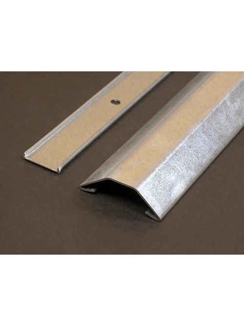 Wiremold 1500-10 1-9/16 x 11/32" Galvanized Steel 1-Channel Overfloor Raceway Base and Cover Wiremold 1500-10 1-9/16 x 11/32" Galvanized Steel 1-Channel Overfloor Raceway Base and Cover
