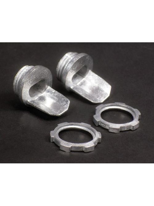 Wiremold 5781A 3/4" Galvanized Steel 1-Channel Raceway Box Connector Wiremold 5781A 3/4" Galvanized Steel 1-Channel Raceway Box Connector