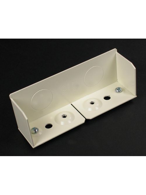 Wiremold V4010B 1-1/4" Ivory Steel Multiple Channel Raceway Blank End Wiremold V4010B 1-1/4" Ivory Steel Multiple Channel Raceway Blank End