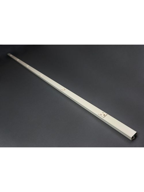 Wiremold V20GB612 72" 12" Center Distance Ivory Steel Single Raceway Multi-Outlet Strip Wiremold V20GB612 72" 12" Center Distance Ivory Steel Single Raceway Multi-Outlet Strip